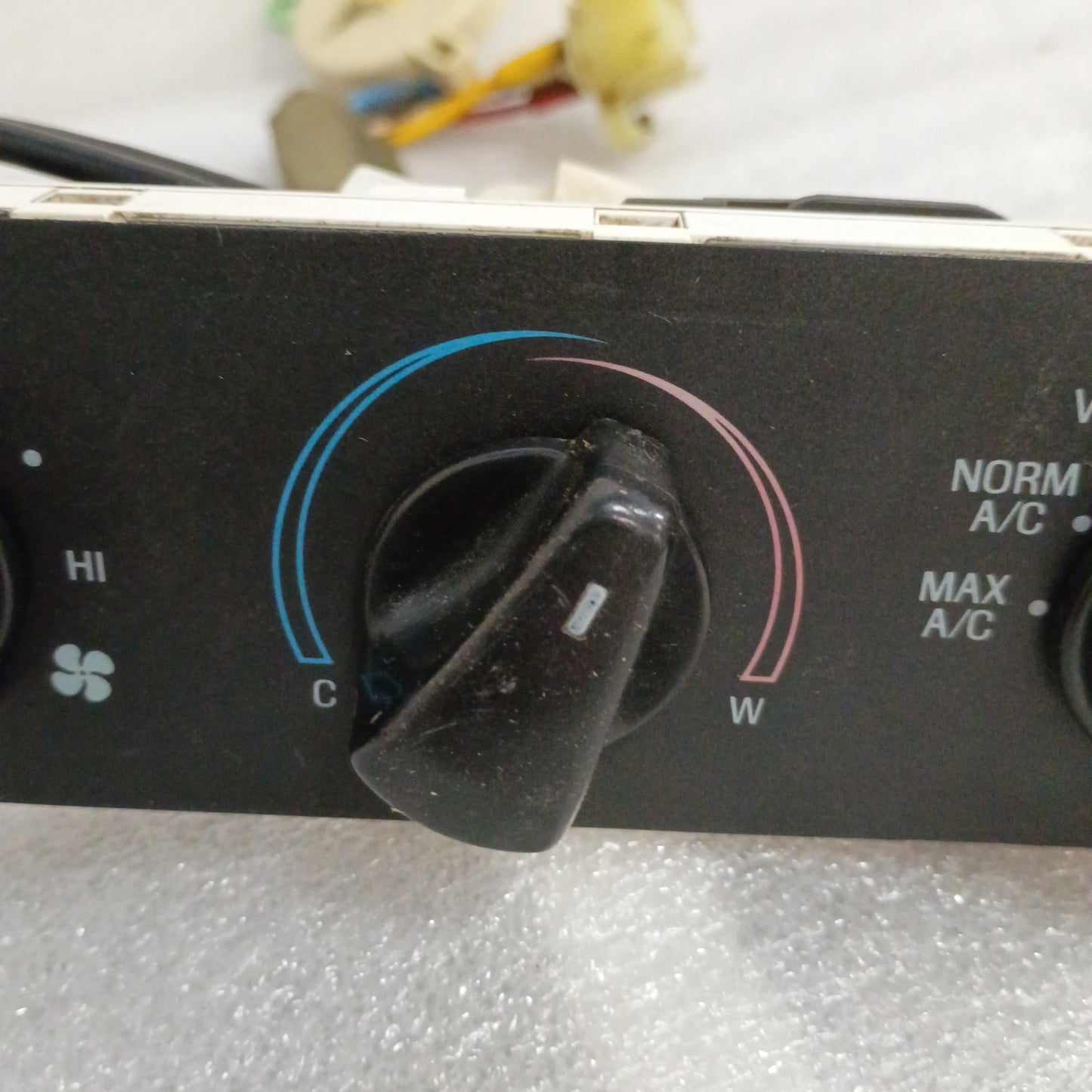 92-97 Dual Cable Heater/AC/HVAC Control & Cable (Used) Ford F150 F250 F350 Bronco