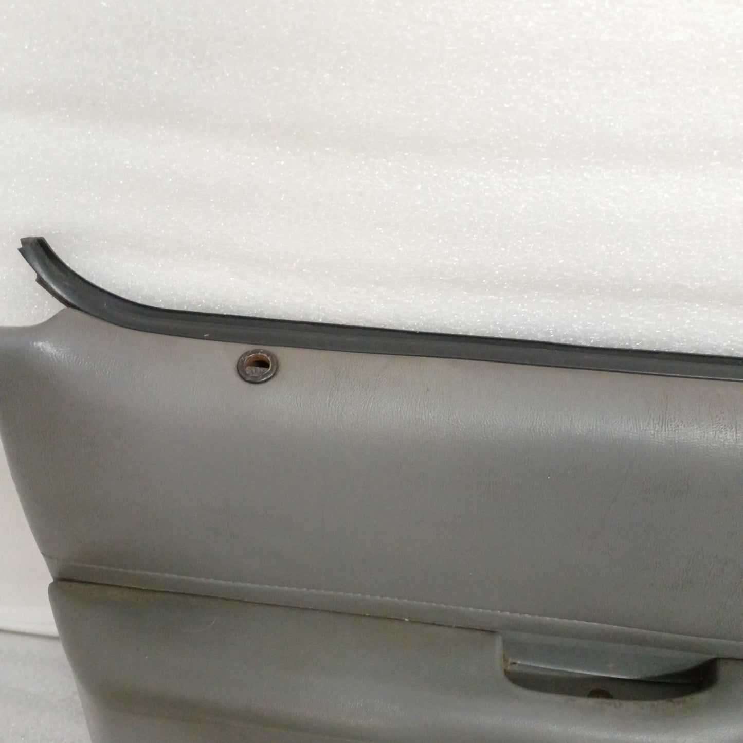 89-91 Gray Deluxe Door Panels Pair for Manual Windows (Used) Bronco II Ranger XLT