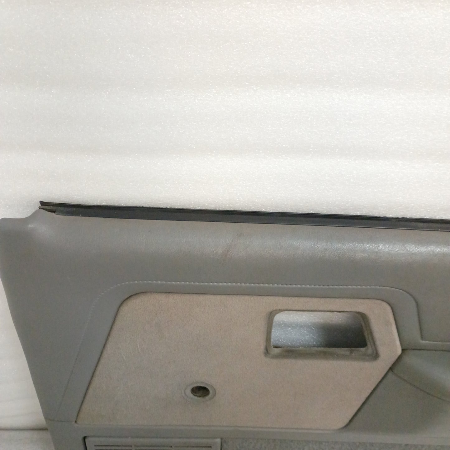 89-91 Gray Deluxe Door Panels Pair for Manual Windows (Used) Bronco II Ranger XLT