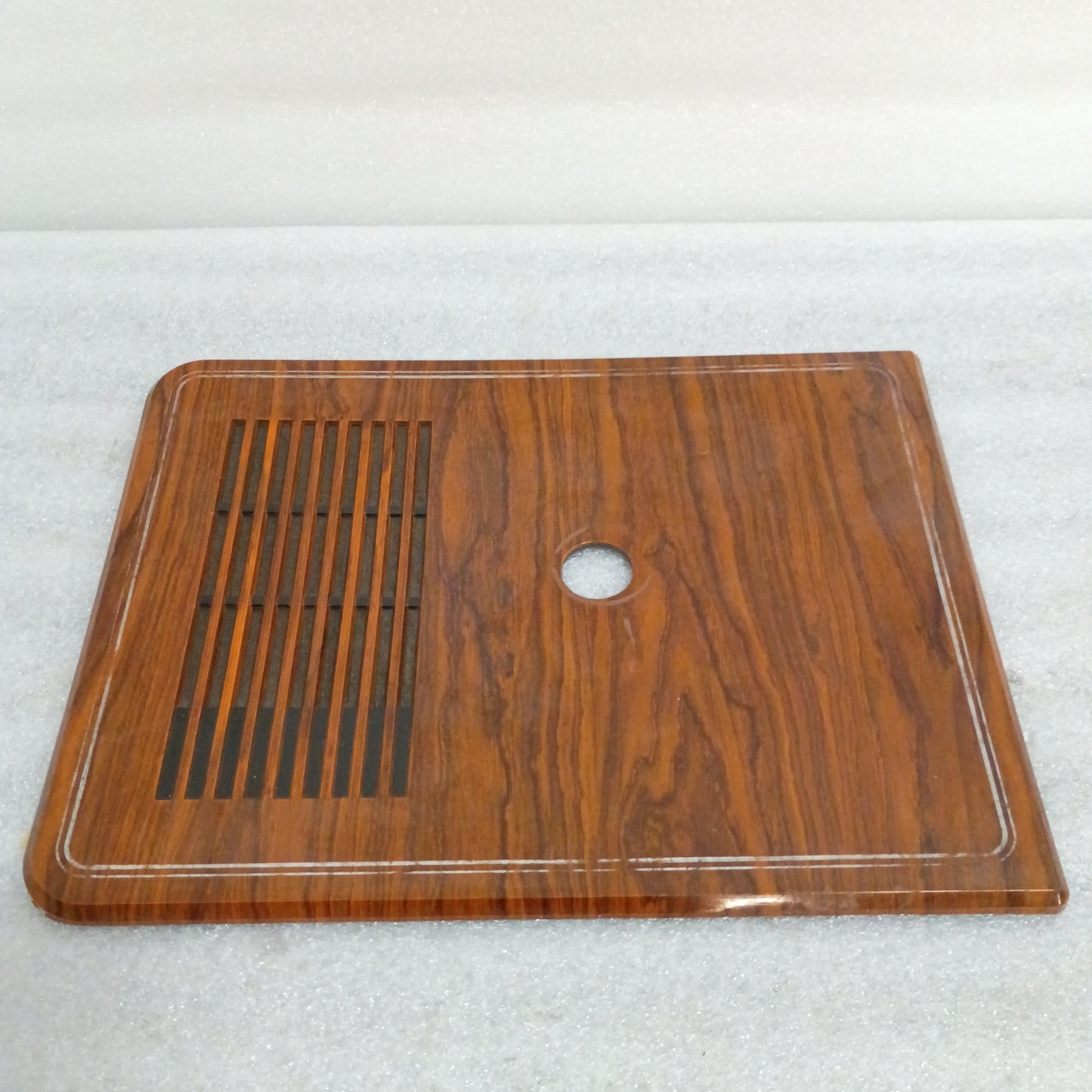 80-86 Rosewood Door Panel Inserts (Used) Ford F150 F250 F350 Bronco OEM