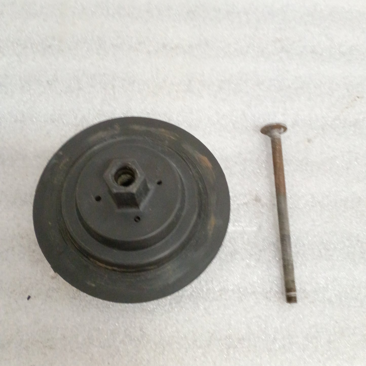 80-97 Spare Tire Carrier Retainer with OEM bolt (Used) Ford F150 F250 F350