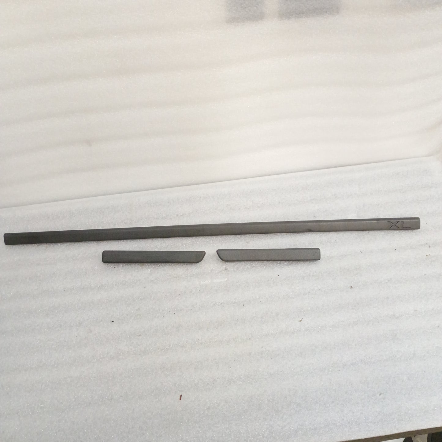 92-96 XL Charcoal Black Dash Trim Strip Set of 3 (Used) Ford F150 F250 F350 Bronco OEM