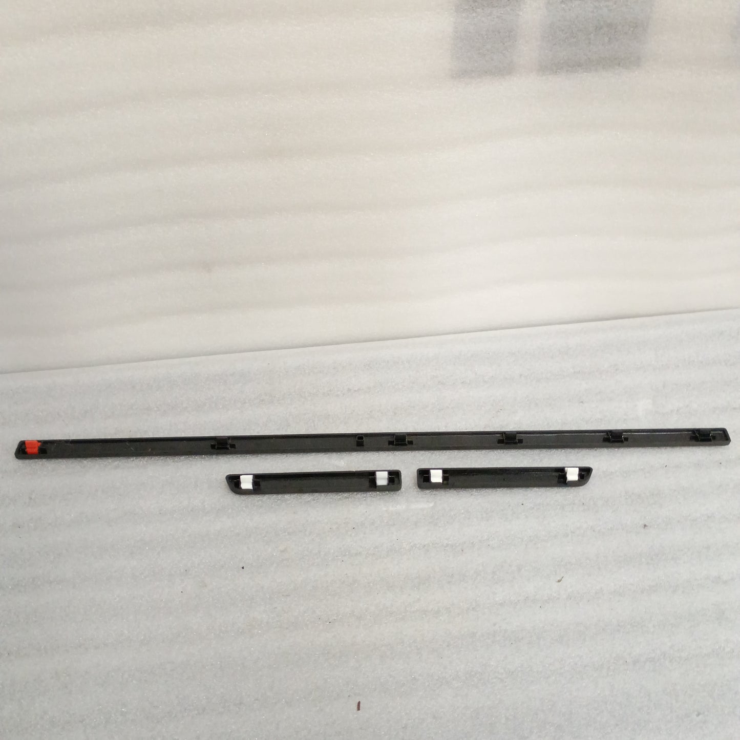 92-96 XL Charcoal Black Dash Trim Strip Set of 3 (Used) Ford F150 F250 F350 Bronco OEM