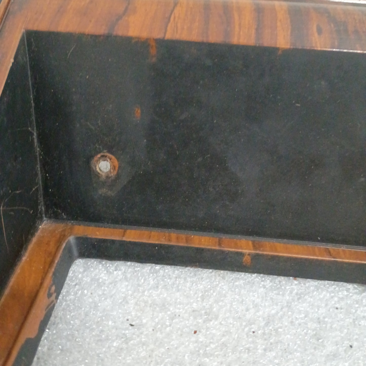 80-86 Rose Wood Radio & Heater Bezel (Used) Ford F150 F250 F350 Bronco