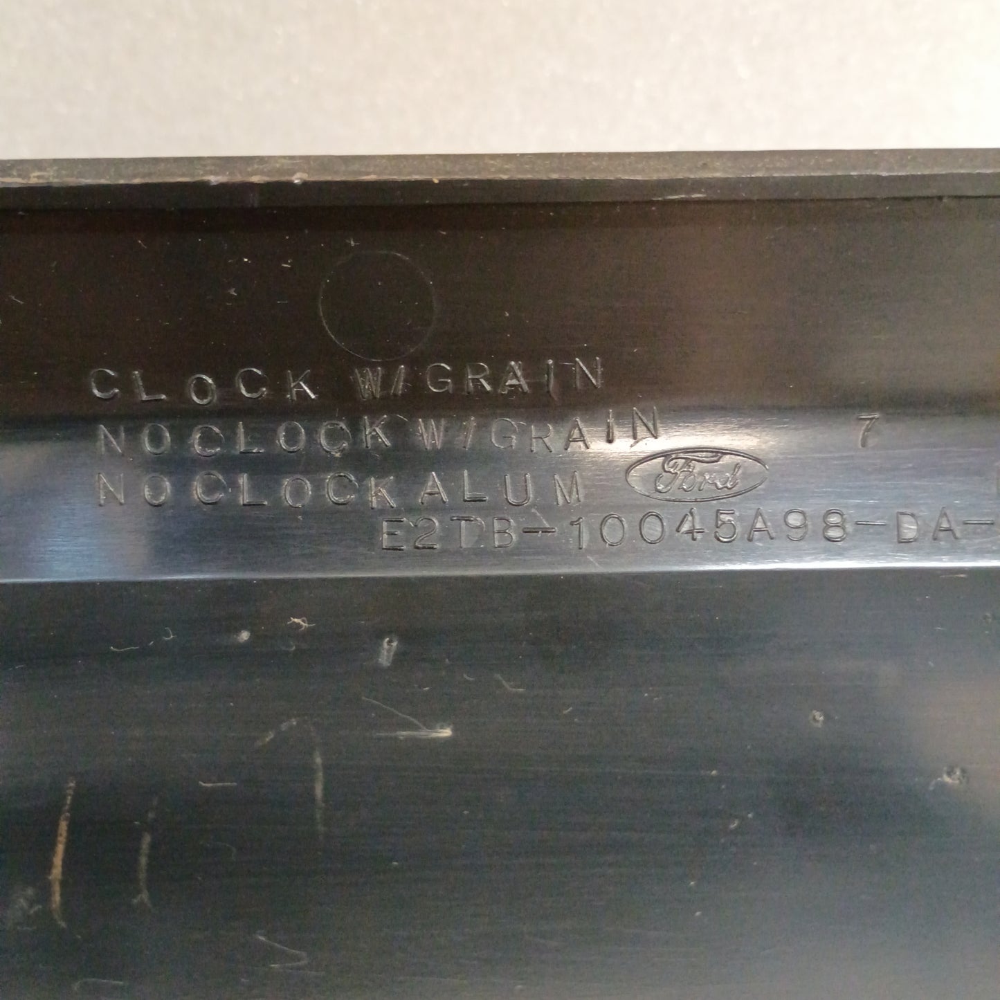 80-86 Rose Wood Radio & Heater Bezel (Used) Ford F150 F250 F350 Bronco