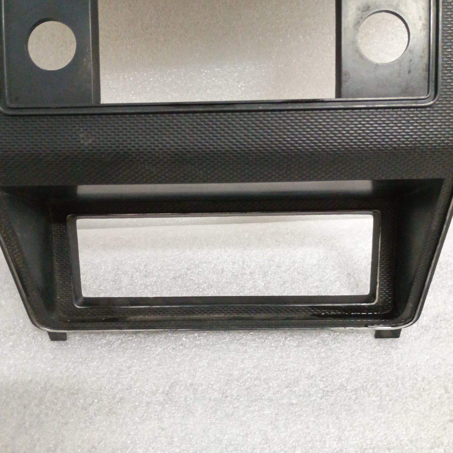 80-86 Black Radio & Heater Bezel (Used) Ford F150 F250 F350 Bronco