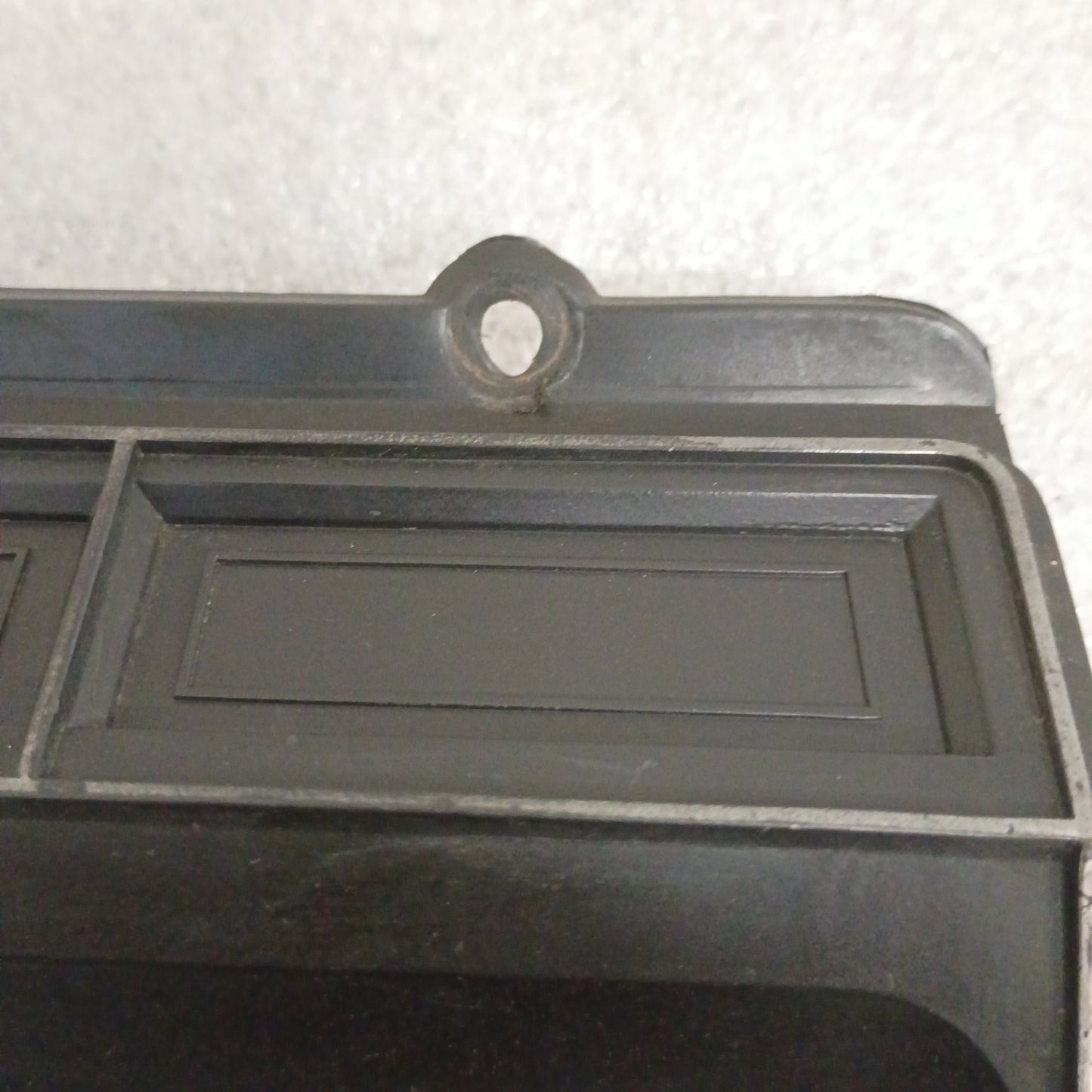 80-86 Black Radio & Heater Bezel (Used) Ford F150 F250 F350 Bronco