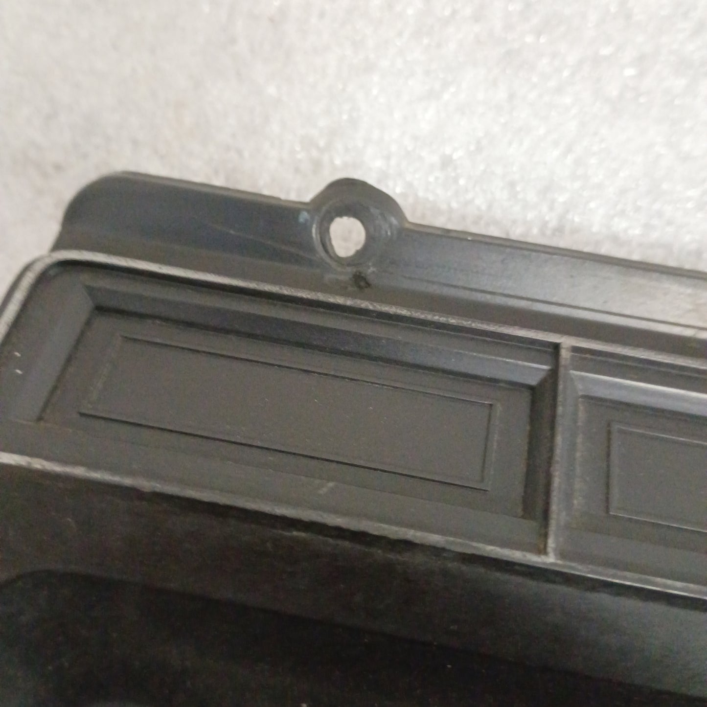 80-86 Black Radio & Heater Bezel (Used) Ford F150 F250 F350 Bronco