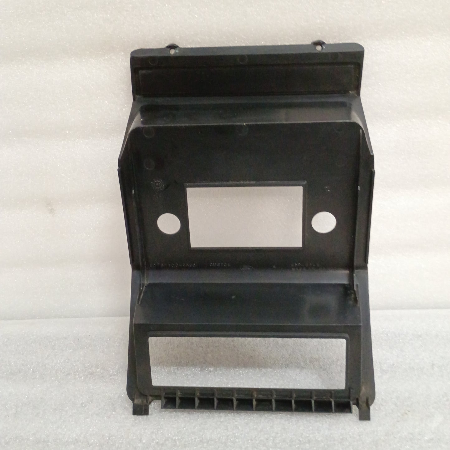 80-86 Black Radio & Heater Bezel (Used) Ford F150 F250 F350 Bronco