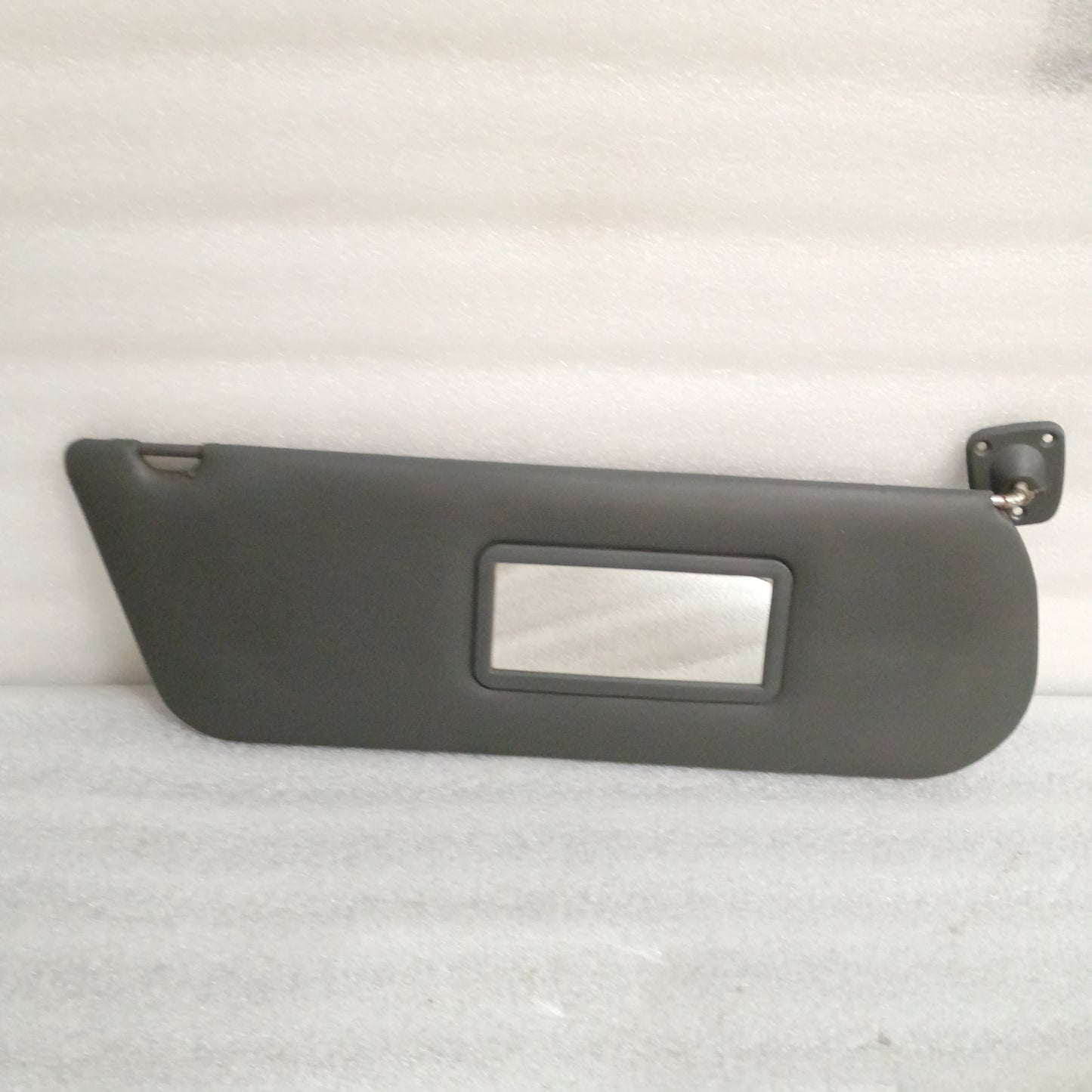 92-97 Dark/Granite Gray Vinyl Sun Visors Pair (Used) F150 F250 F350 Bronco OEM