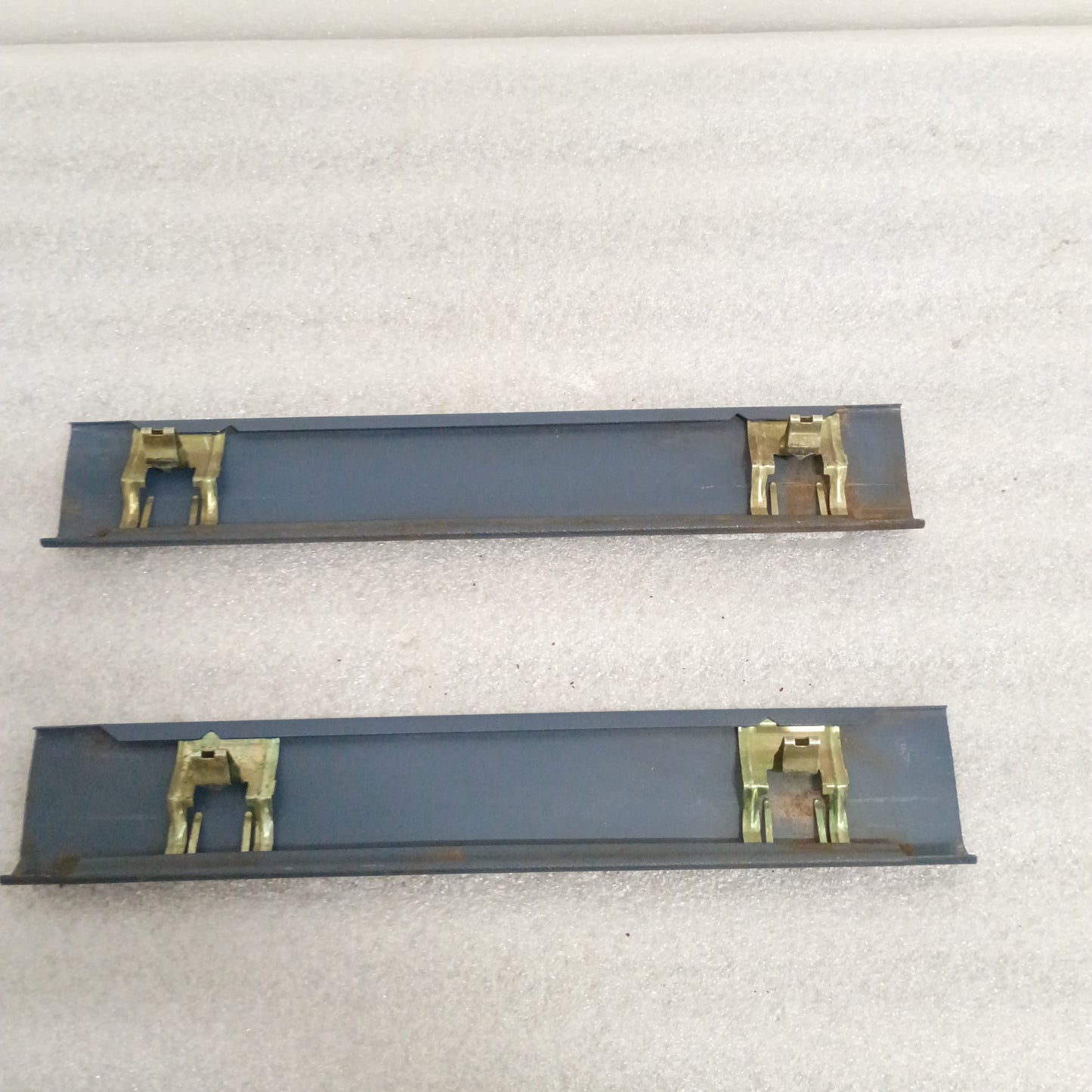 80-86 A Pillar Door Trim Regatta Blue Left & Right (Used) F150 F250 F350 Bronco