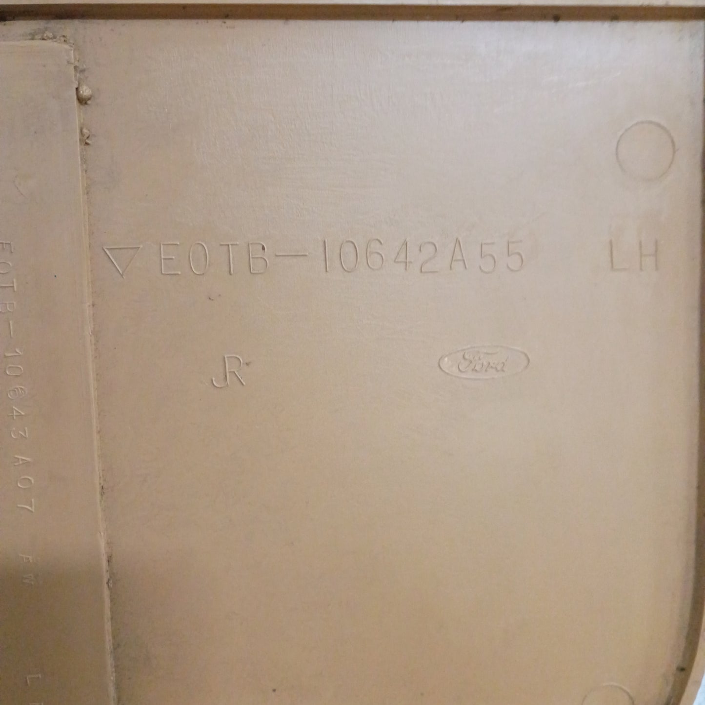 80-86 Tan Hard Door Panel Map Pockets Pair (Used) F150 F250 F350 Bronco OEM