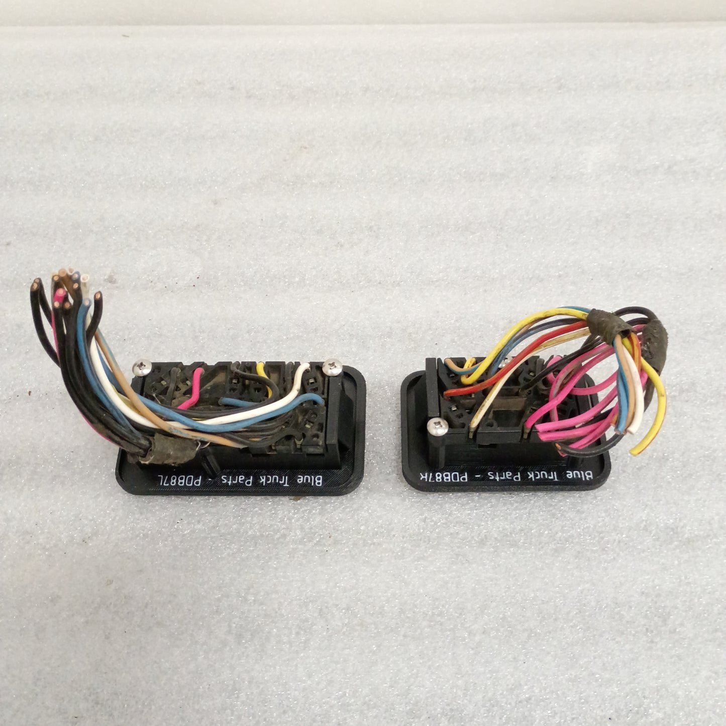 87-91 Power Window Door & Lock Switch Set w/New Bezels (Used) F150 F250 F350 Bronco