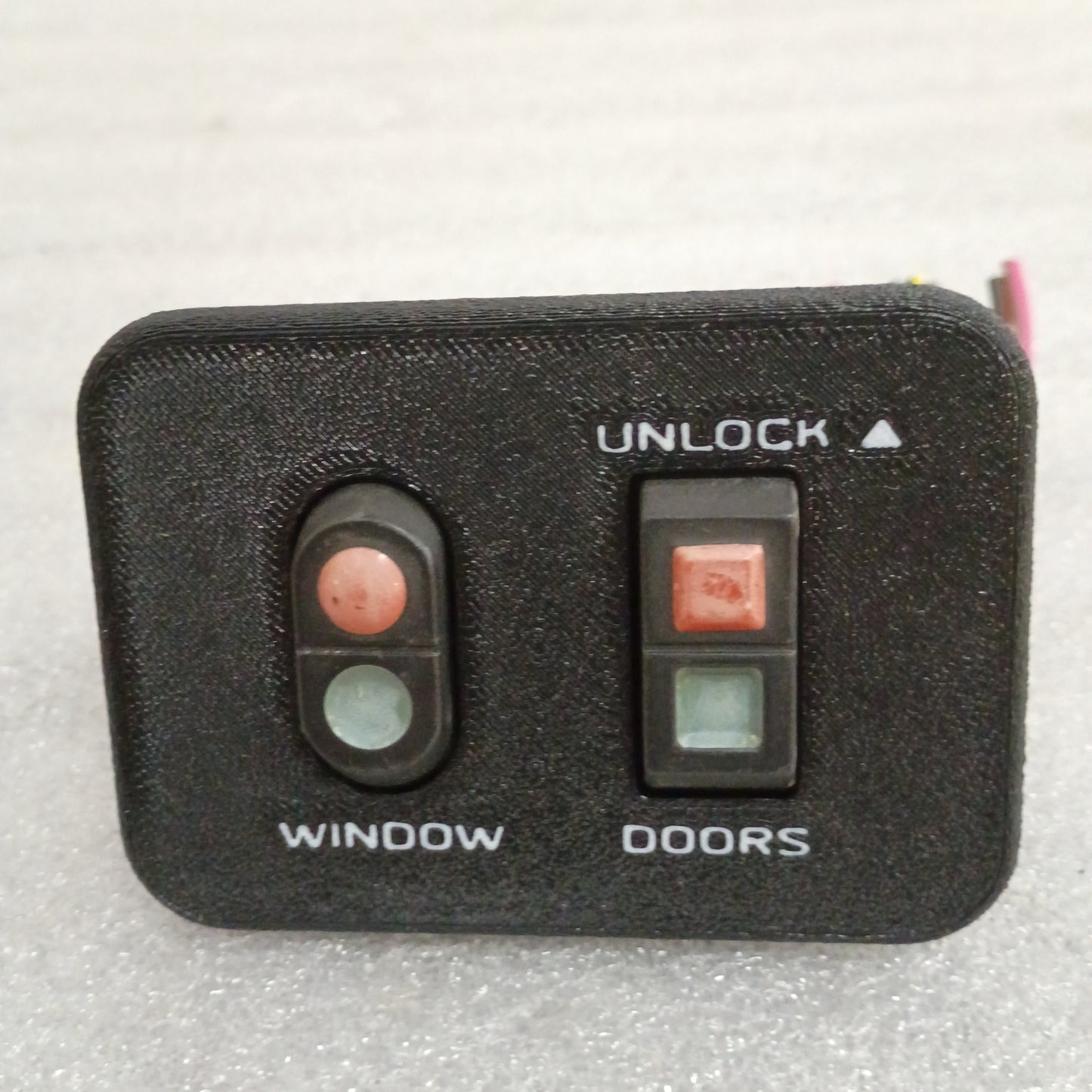 87-91 Power Window Door & Lock Switch Set w/New Bezels (Used) F150 F250 F350 Bronco