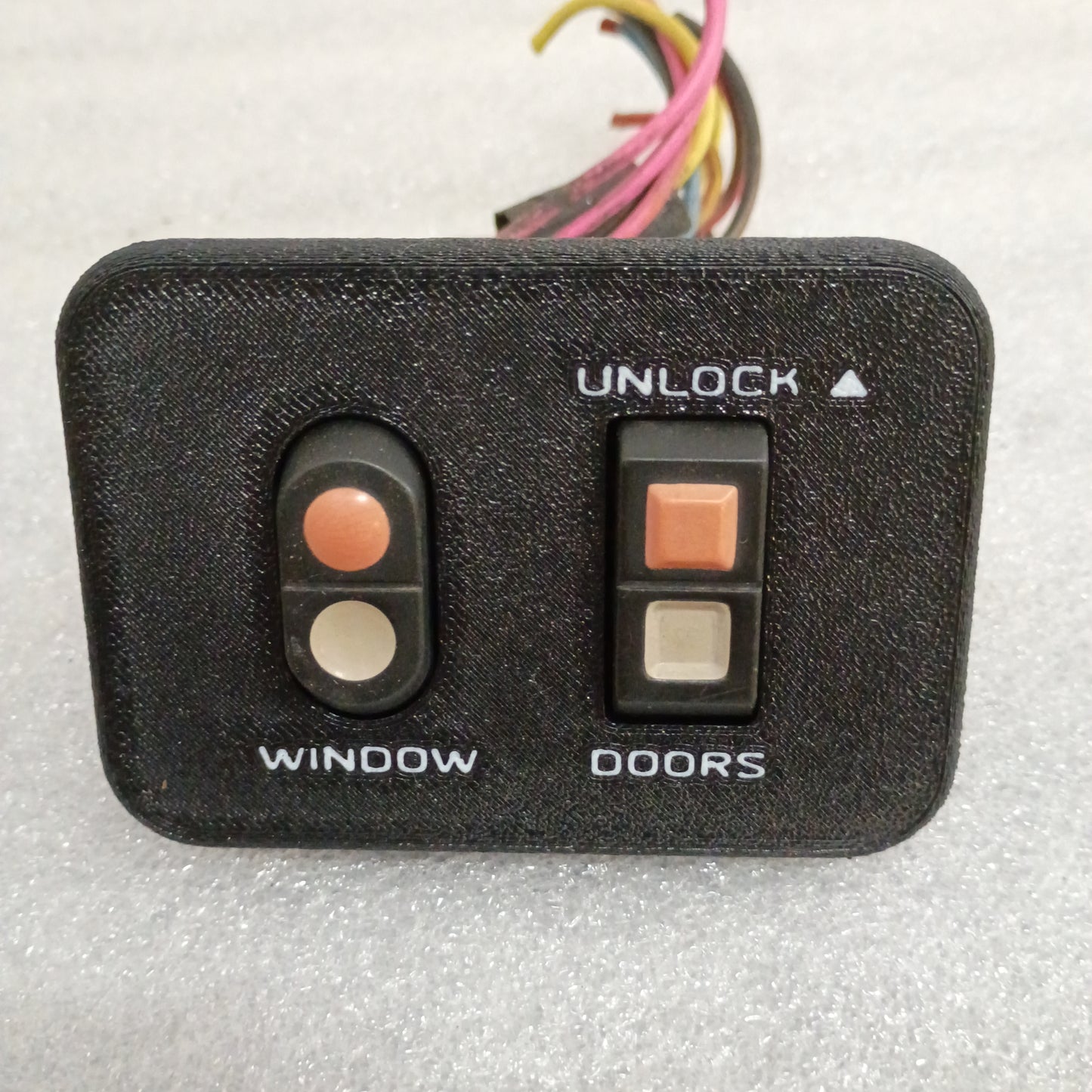 87-91 Power Window Door & Lock Switch Set w/New Bezels (Used) F150 F250 F350 Bronco