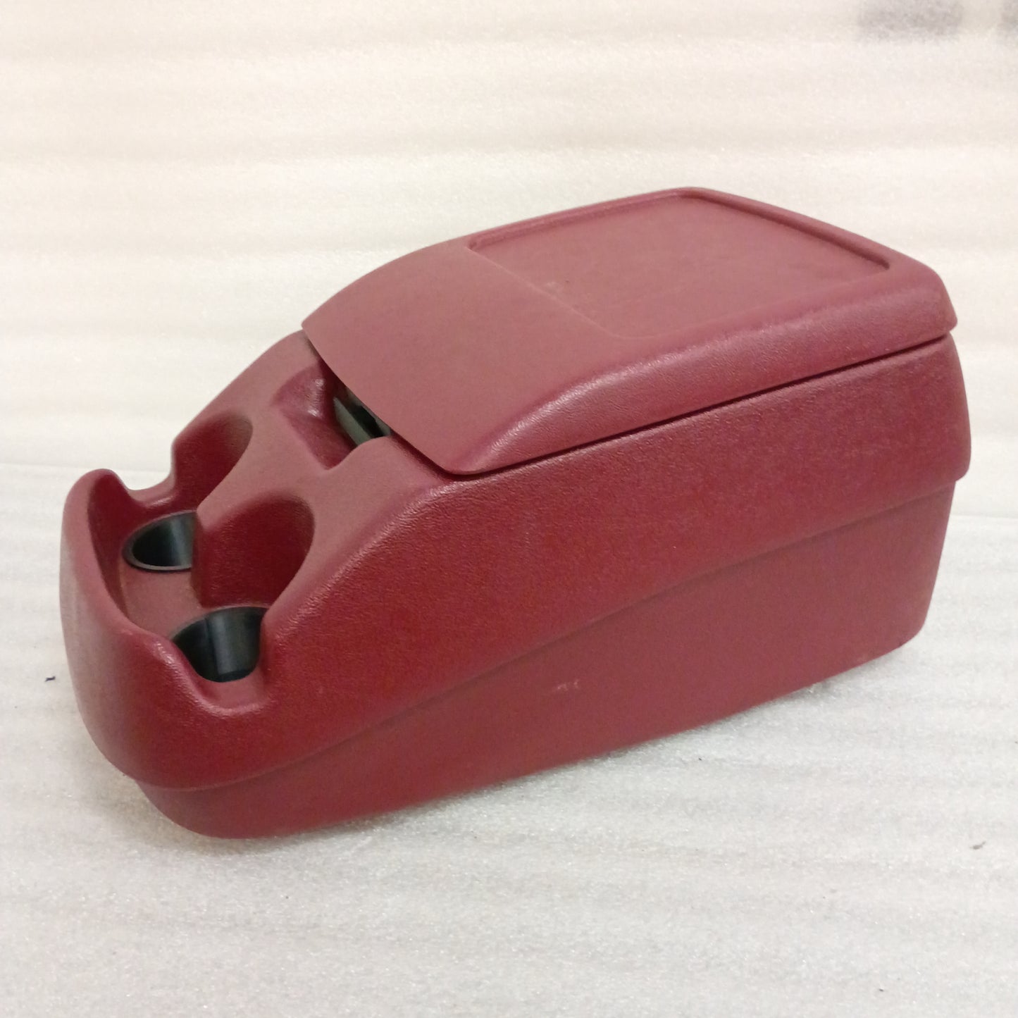 92-97 Red Center Console (Used) w/ Cup Holders F150 F250 F350 Bronco