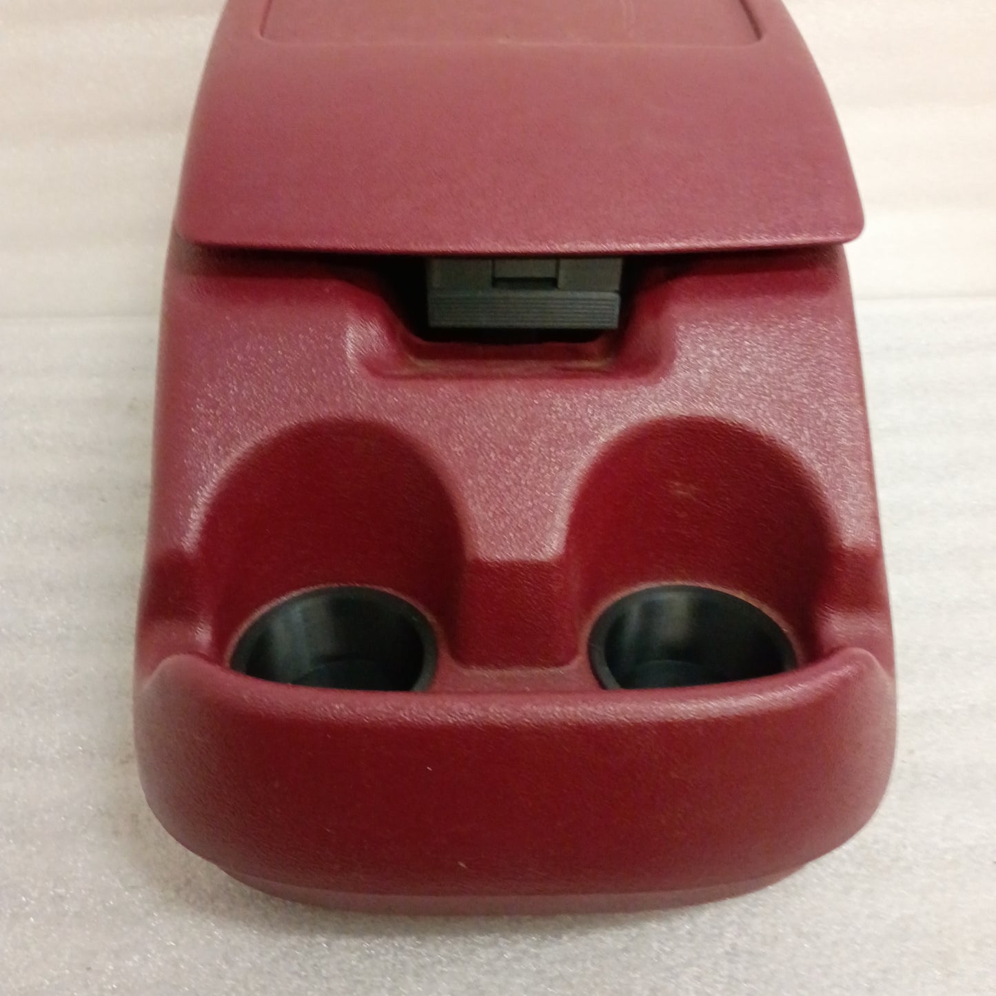 92-97 Red Center Console (Used) w/ Cup Holders F150 F250 F350 Bronco