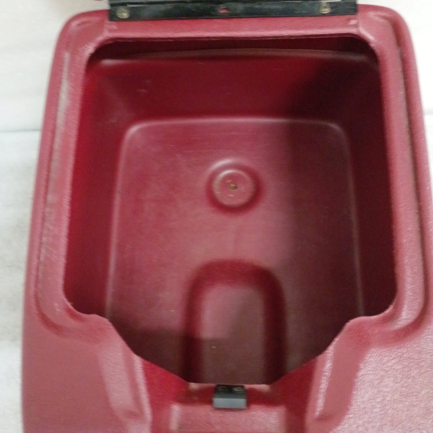 92-97 Red Center Console (Used) w/ Cup Holders F150 F250 F350 Bronco
