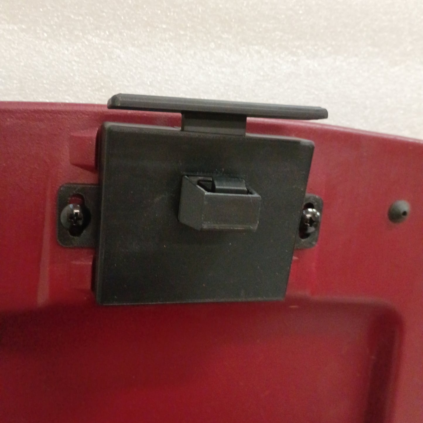 92-97 Red Center Console (Used) w/ Cup Holders F150 F250 F350 Bronco