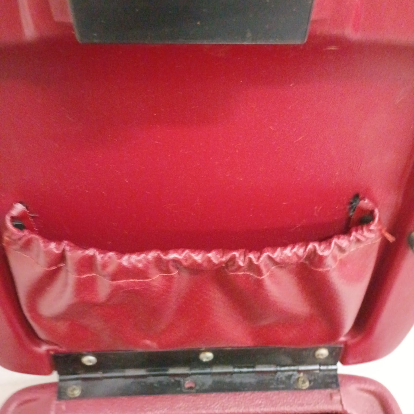 92-97 Red Center Console (Used) w/ Cup Holders F150 F250 F350 Bronco