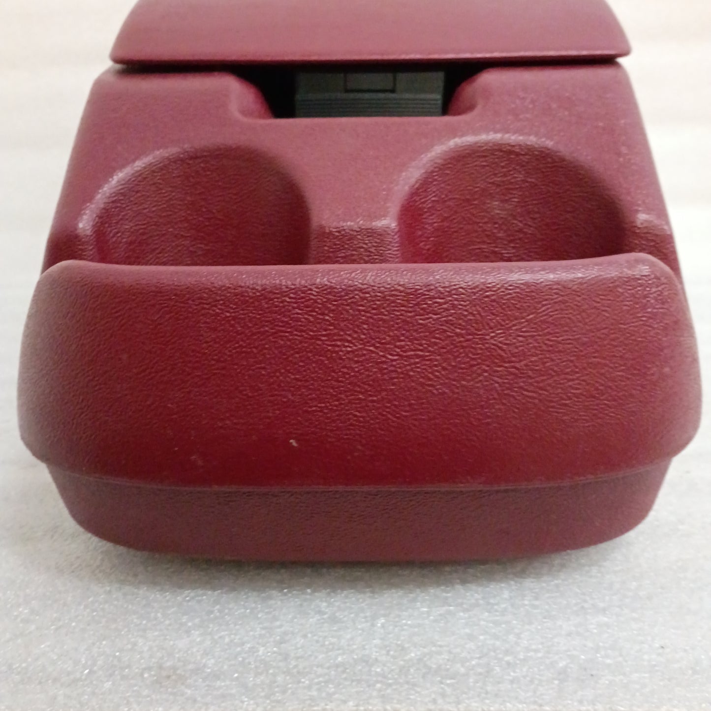 92-97 Red Center Console (Used) w/ Cup Holders F150 F250 F350 Bronco