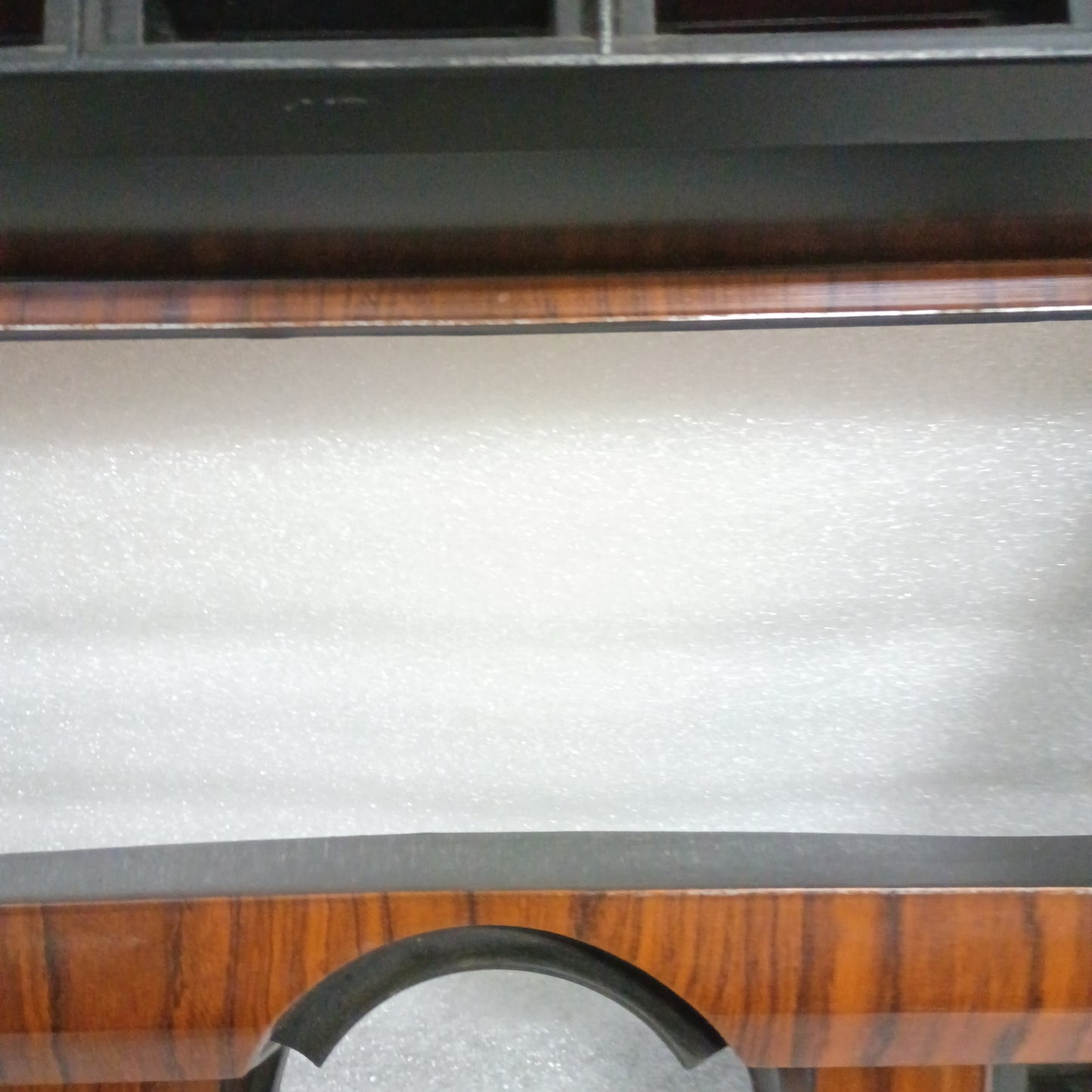 80-86 Rose Wood Grain Gauge Cluster Bezel with AC Vents (Used) F150 F250 F350 Bronco