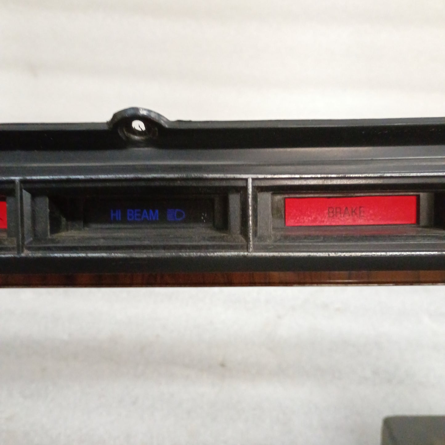 80-86 Rose Wood Grain Gauge Cluster Bezel with AC Vents (Used) F150 F250 F350 Bronco