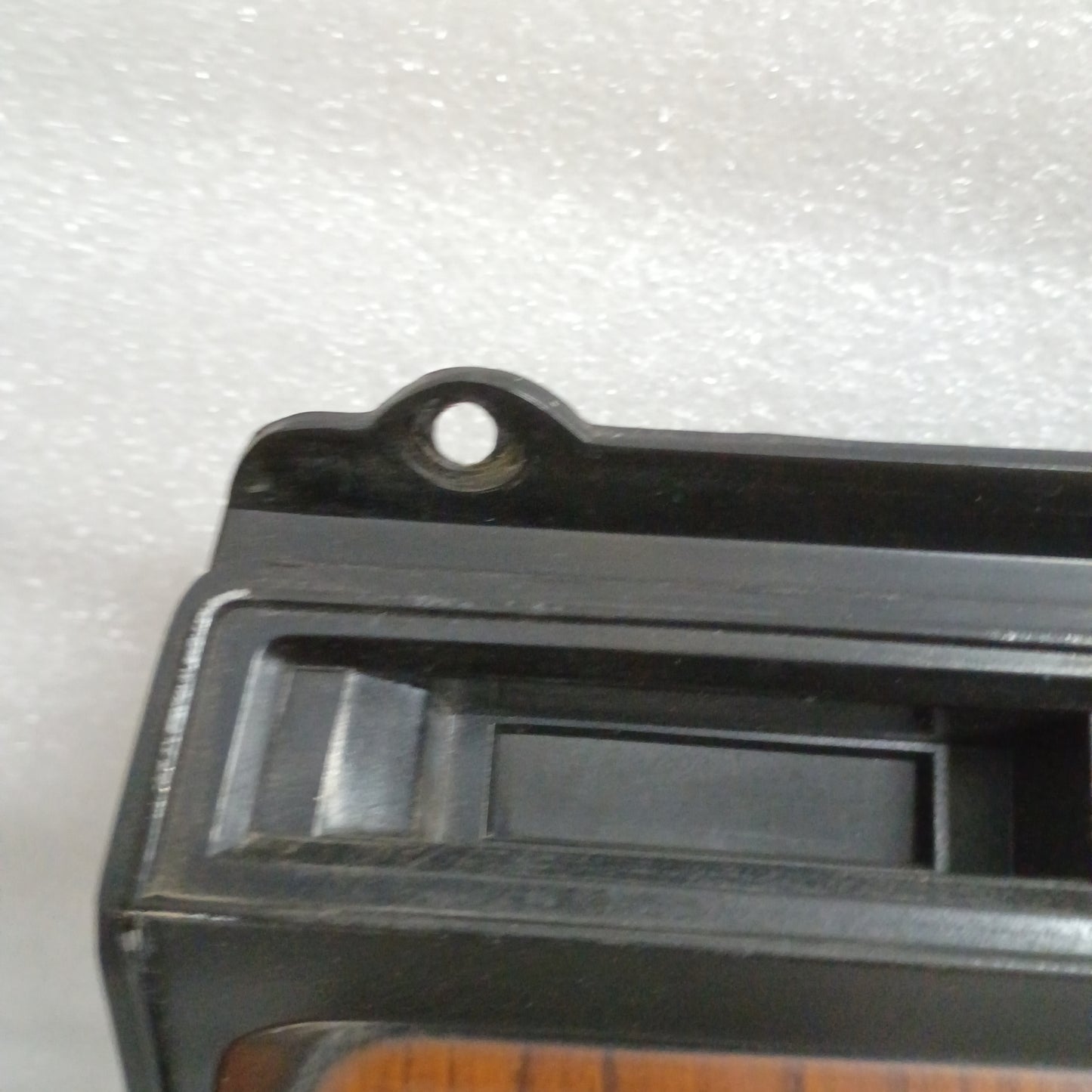 80-86 Rose Wood Grain Gauge Cluster Bezel with AC Vents (Used) F150 F250 F350 Bronco