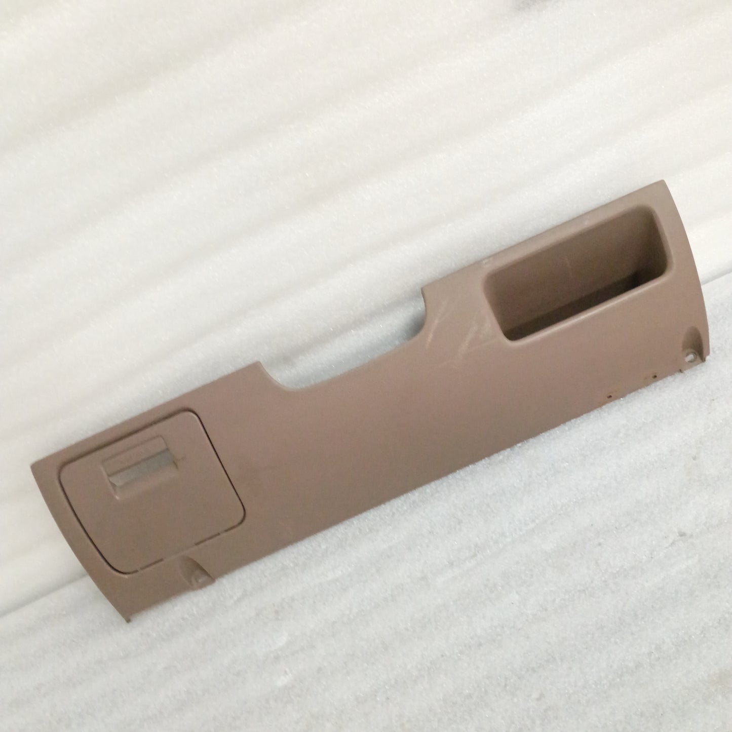 92-96 Tan/Mocha Lower Dash Knee Panel Trim (Used) Ford F150 F250 F350 Bronco