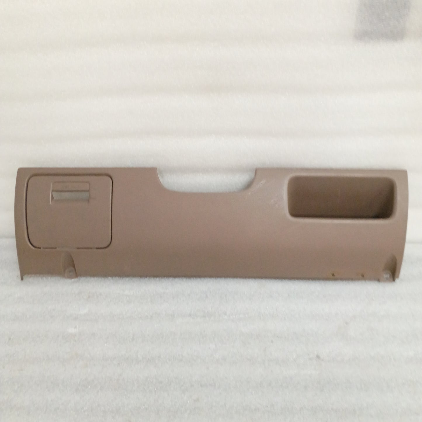92-96 Tan/Mocha Lower Dash Knee Panel Trim (Used) Ford F150 F250 F350 Bronco