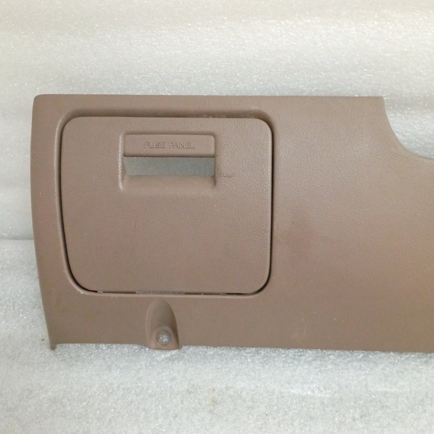 92-96 Tan/Mocha Lower Dash Knee Panel Trim (Used) Ford F150 F250 F350 Bronco