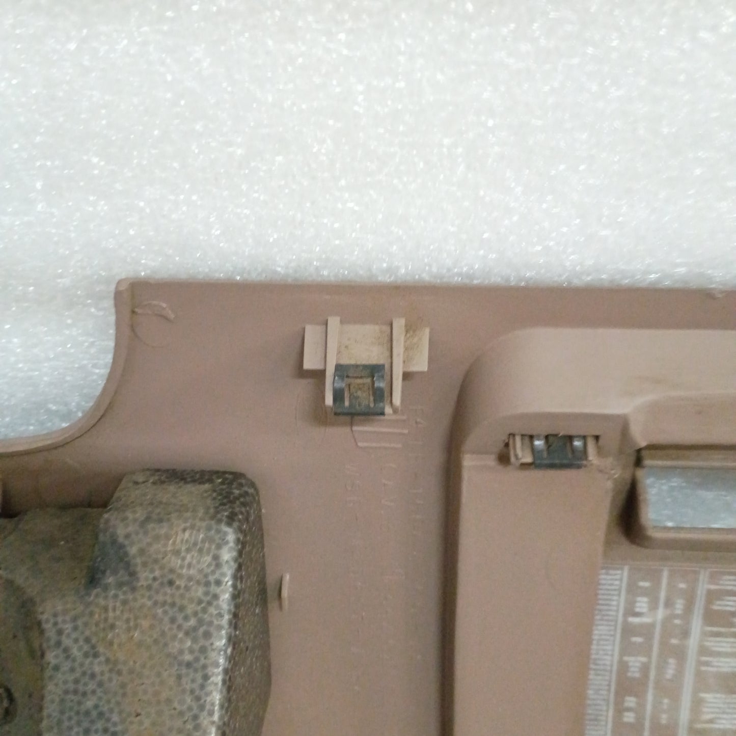 92-96 Tan/Mocha Lower Dash Knee Panel Trim (Used) Ford F150 F250 F350 Bronco