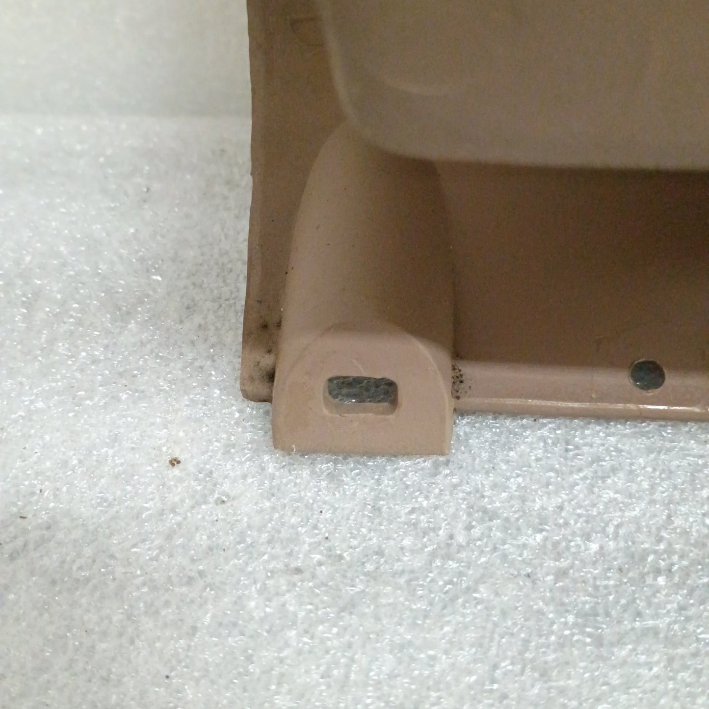 92-96 Tan/Mocha Lower Dash Knee Panel Trim (Used) Ford F150 F250 F350 Bronco