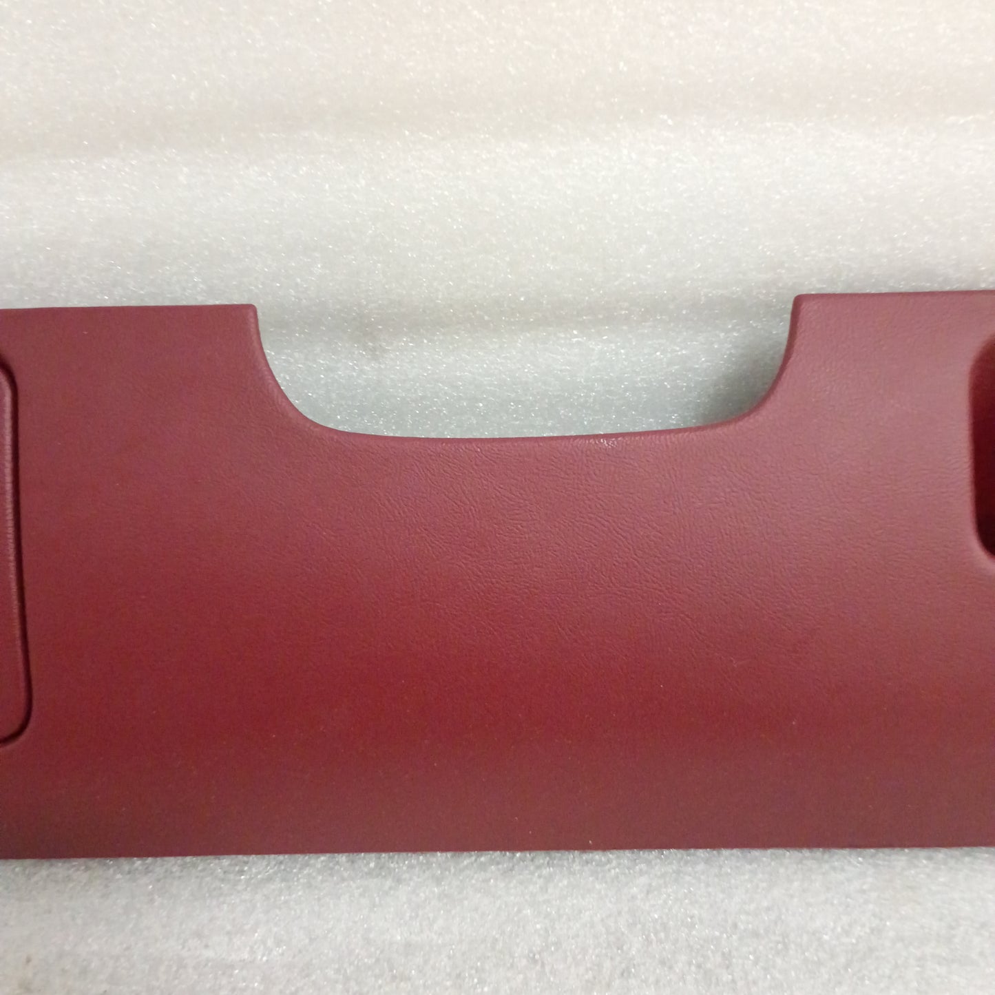 92-96 Dark Red Lower Dash Knee Panel Trim (Used) Ford F150 F250 F350 Bronco