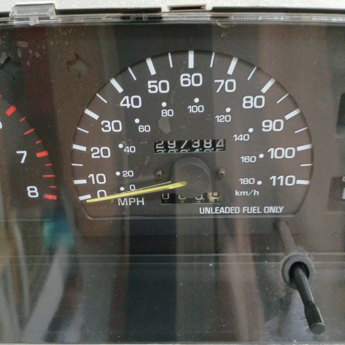 89-91 Toyota Gauge Cluster 297K Miles V6 Electronic Speedo (Used) 4Runner/Pickup