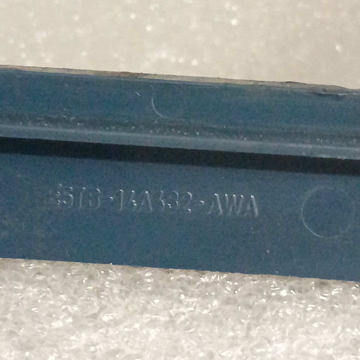 80-86 Regatta Blue Power Window Switch Trim Ring Set (Used) F150 F250 F350 Bronco