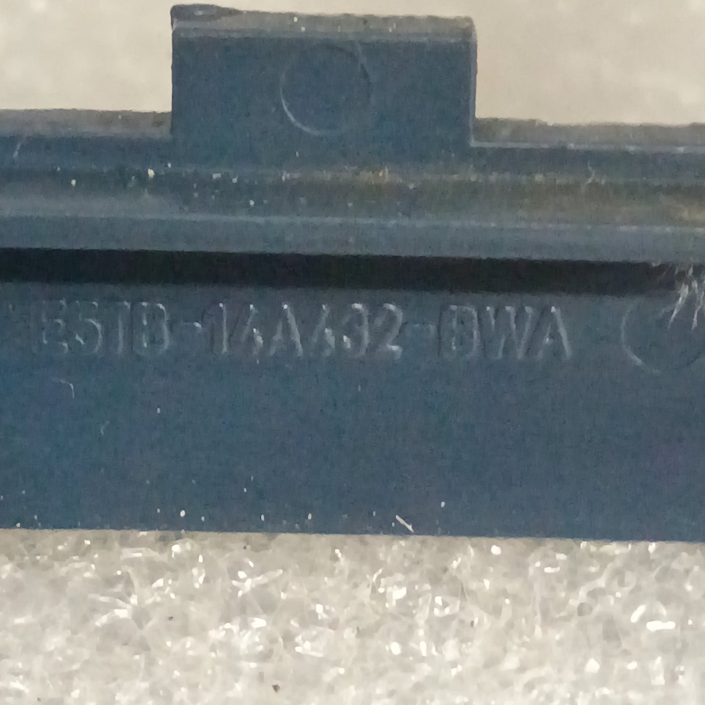 80-86 Regatta Blue Power Window Switch Trim Ring Set (Used) F150 F250 F350 Bronco
