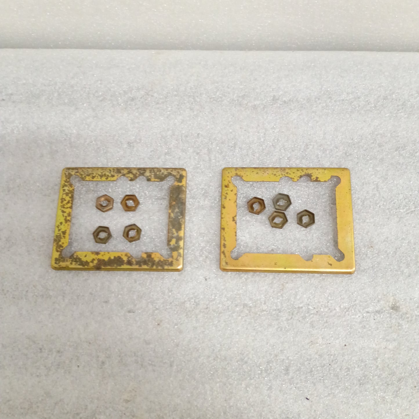 80-86 Regatta Blue Power Window Switch Trim Ring Set (Used) F150 F250 F350 Bronco