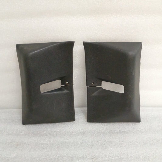 80-86 Seat Belt Retractor Covers Black Without Headliner (Used) F150 F250 F350 Bronco