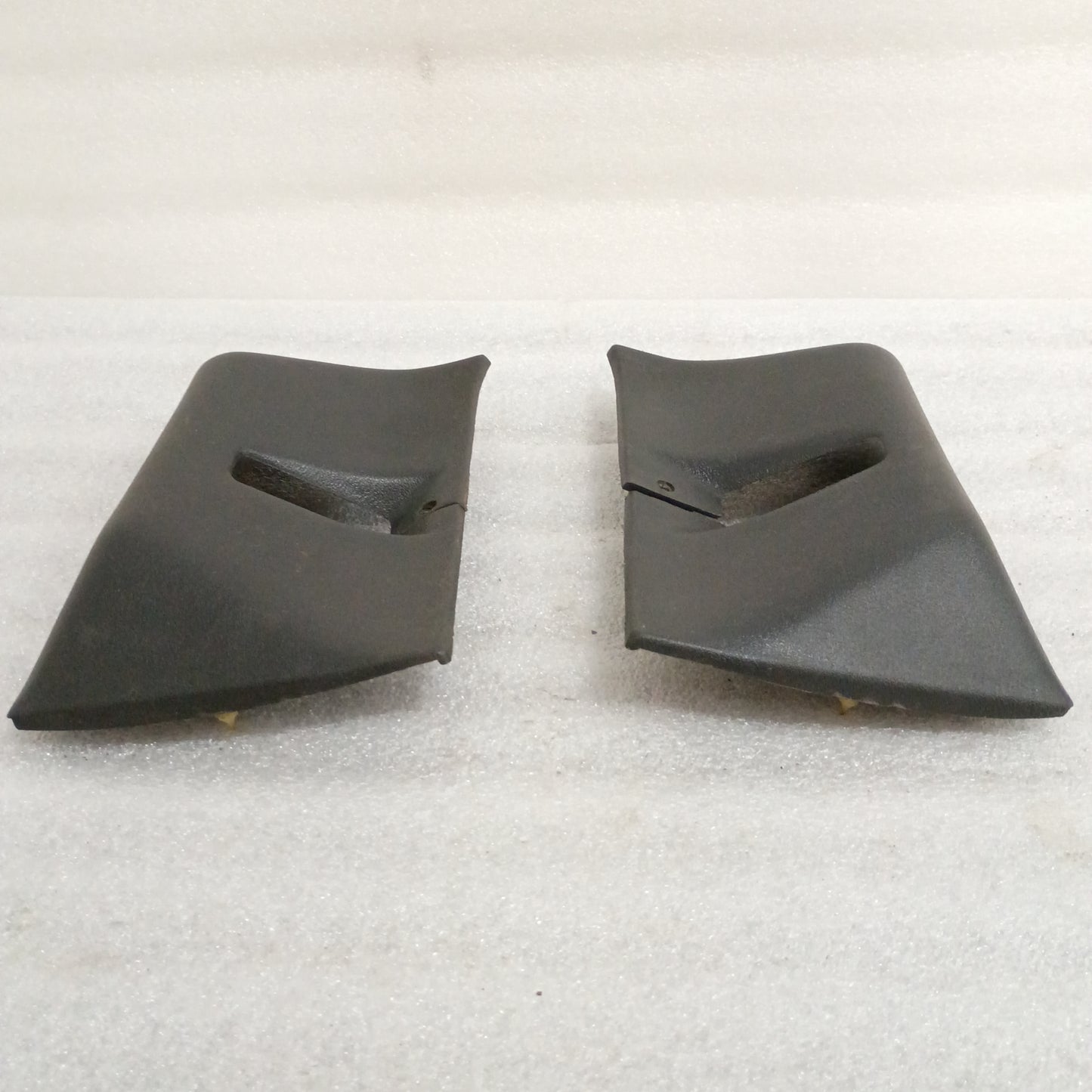 80-86 Seat Belt Retractor Covers Black Without Headliner (Used) F150 F250 F350 Bronco