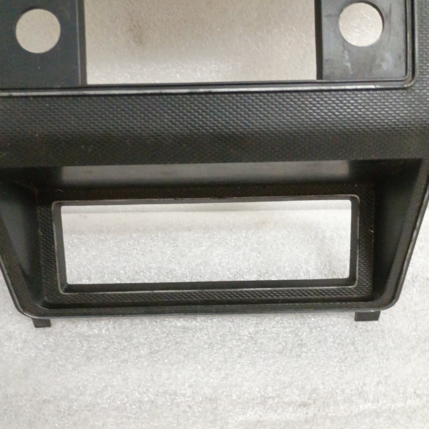 80-86 Black Radio & Heater Bezel (Used) Ford F150 F250 F350 Bronco