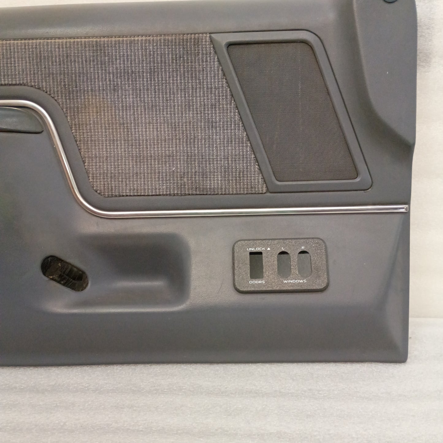 87-91 Deluxe Dark Blue Door Panel Set (Used) F150 F250 F350 Bronco XLT