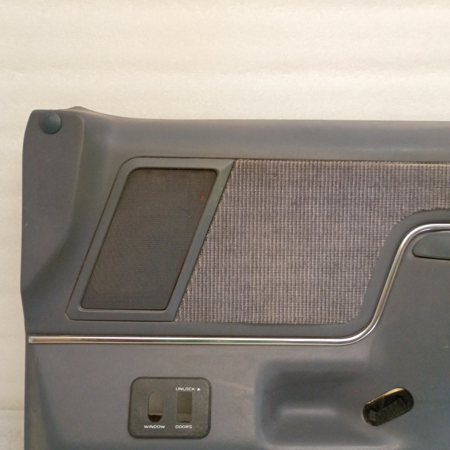 87-91 Deluxe Dark Blue Door Panel Set (Used) F150 F250 F350 Bronco XLT