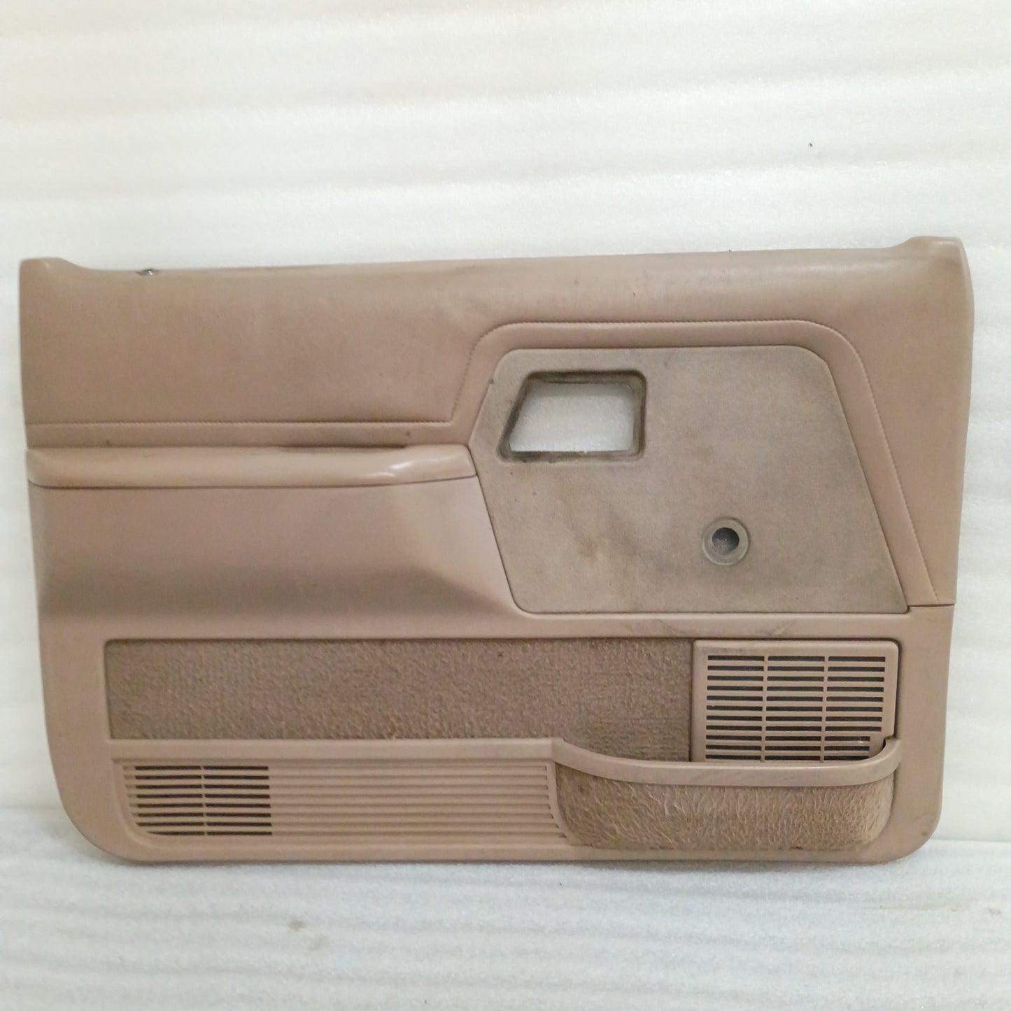 89-91 Tan Deluxe Door Panels Pair Power (Used) Bronco II Ranger XLT