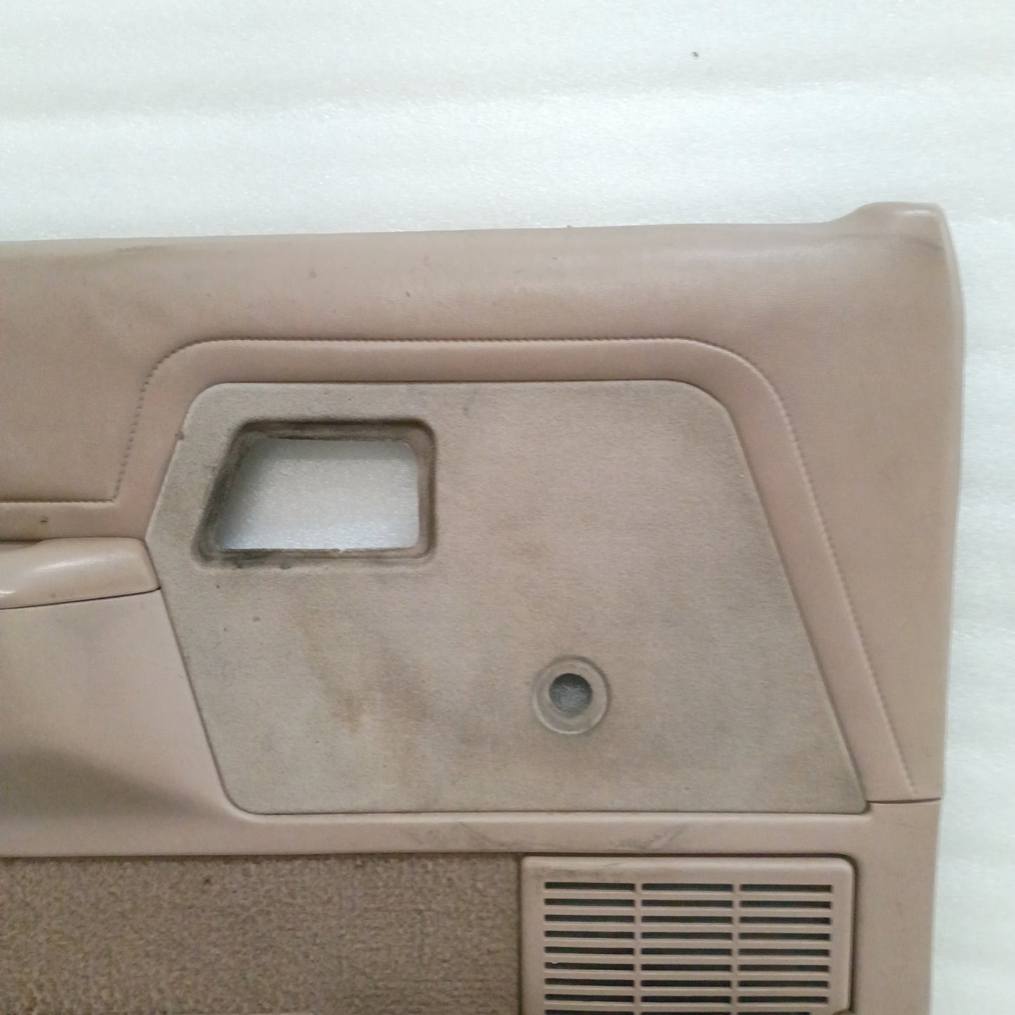 89-91 Tan Deluxe Door Panels Pair Power (Used) Bronco II Ranger XLT