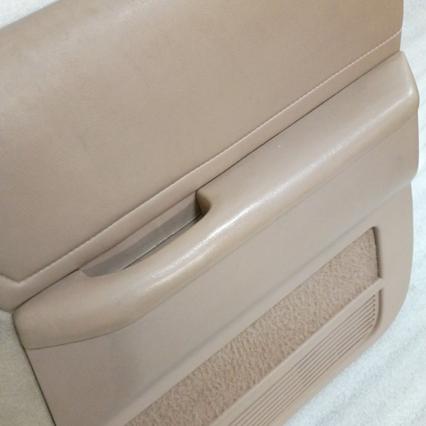 89-91 Tan Deluxe Door Panels Pair Power (Used) Bronco II Ranger XLT