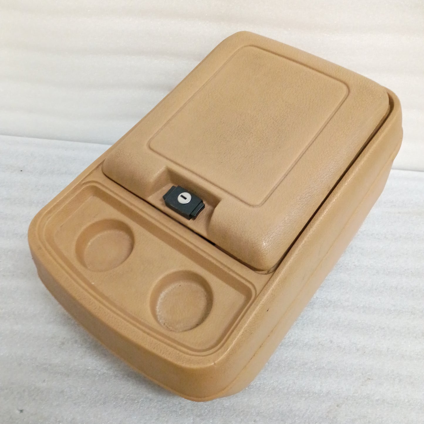 80-91 Tan Center Console (Used) F150 F250 F350 Bronco