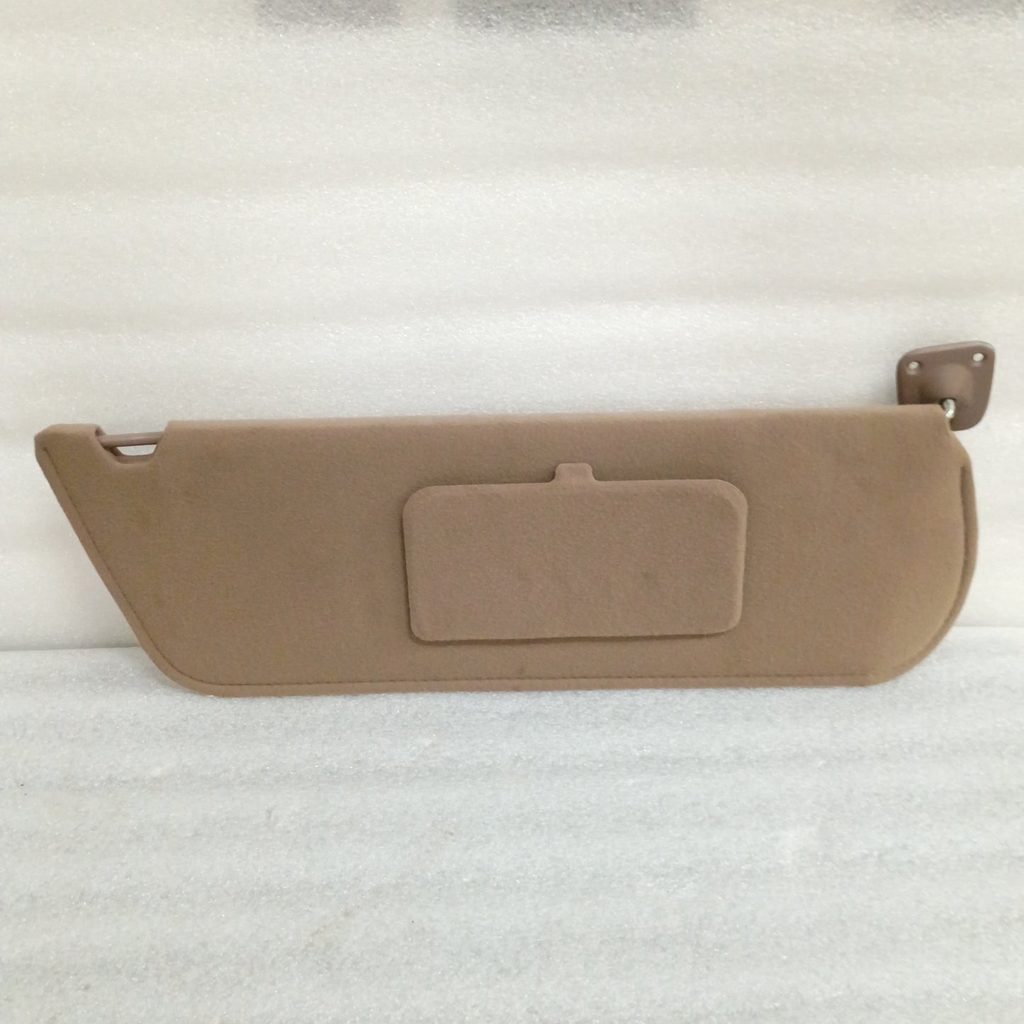 92-97 Tan/Mocha Cloth Sun Visors Pair (Used) F150 F250 F350 Bronco OEM