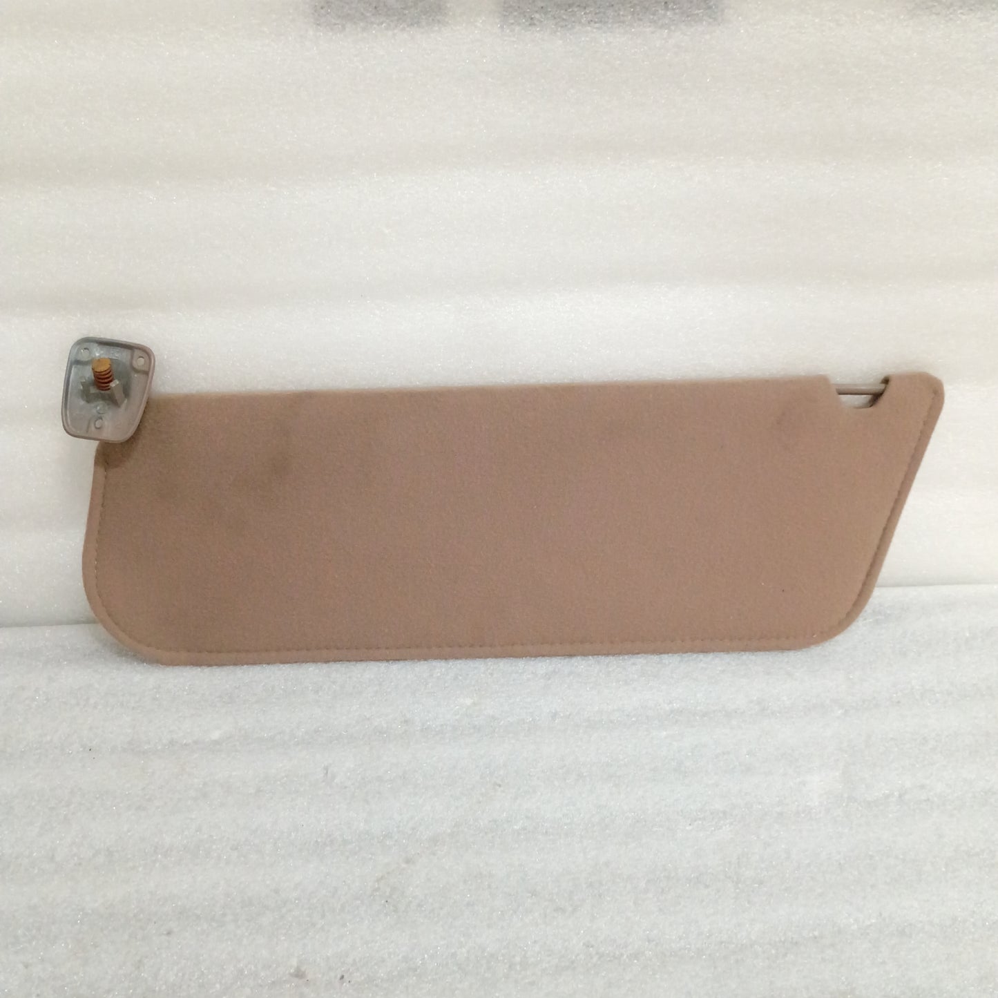 92-97 Tan/Mocha Cloth Sun Visors Pair (Used) F150 F250 F350 Bronco OEM