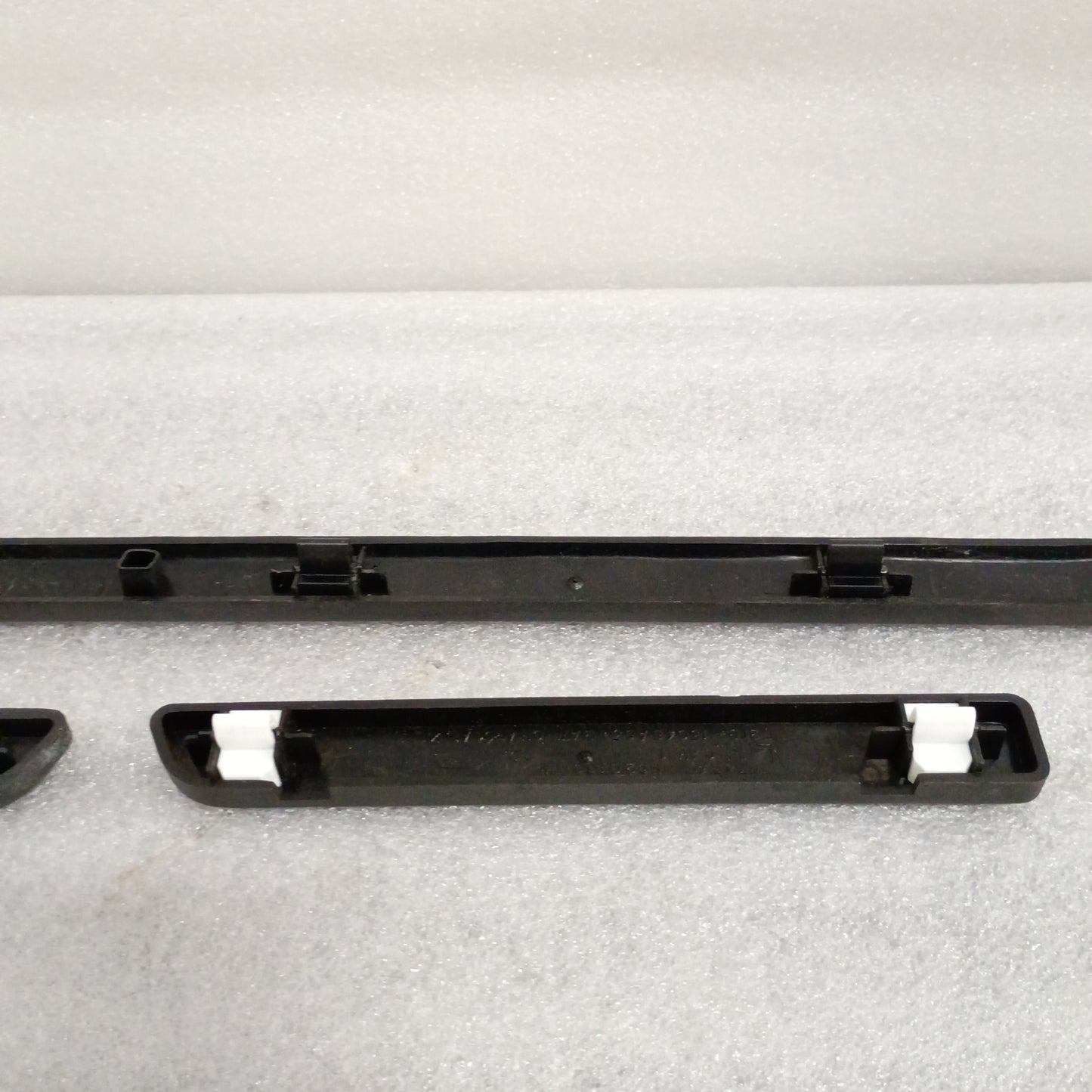 92-96 XL Charcoal Black Dash Trim Strip Set of 3 (Used) Ford F150 F250 F350 Bronco OEM